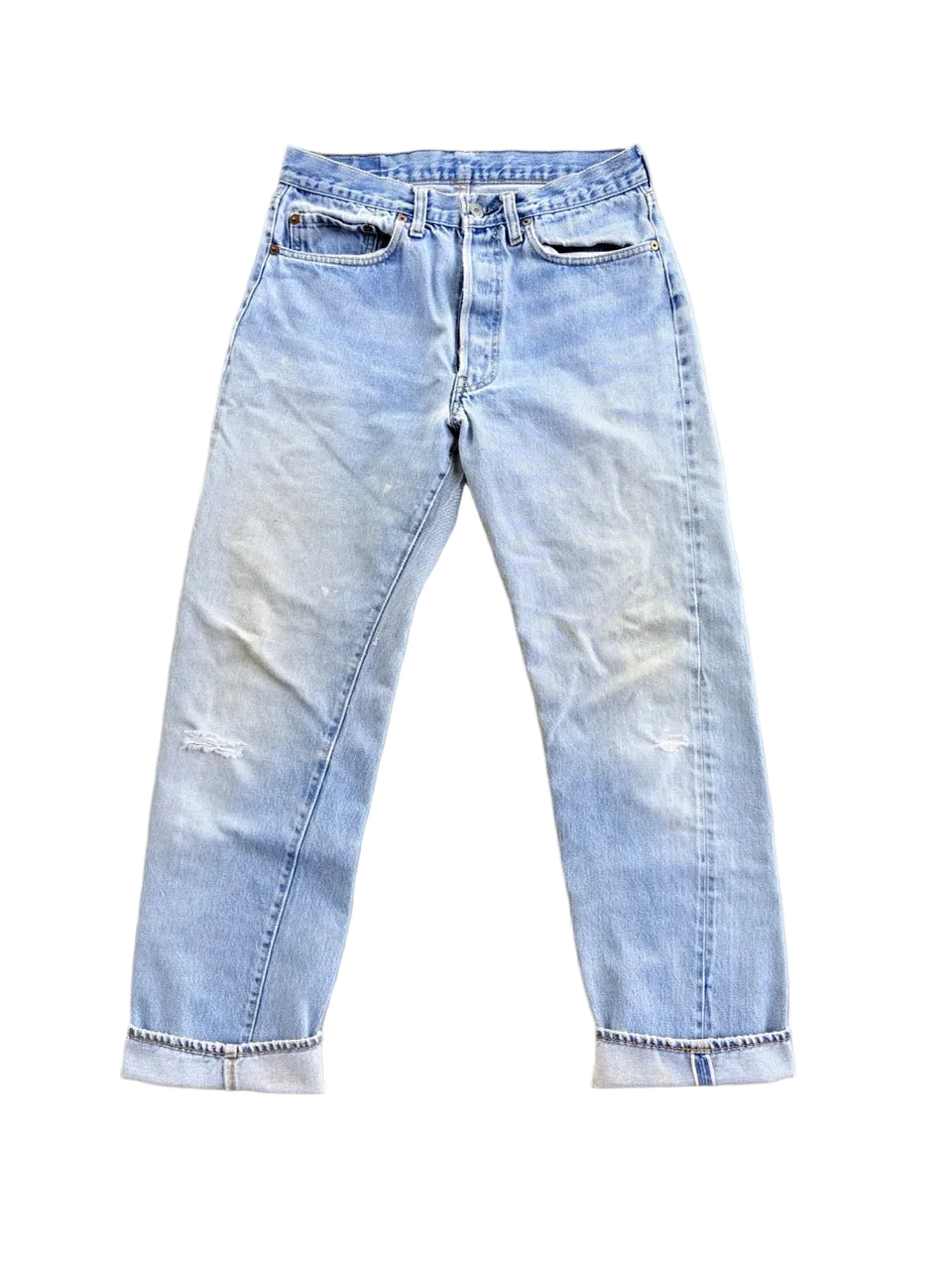 Vintage Levi's 501 Selvedge Denim Jeans | Redlines | W29 L30 | 1980s | Made in USA