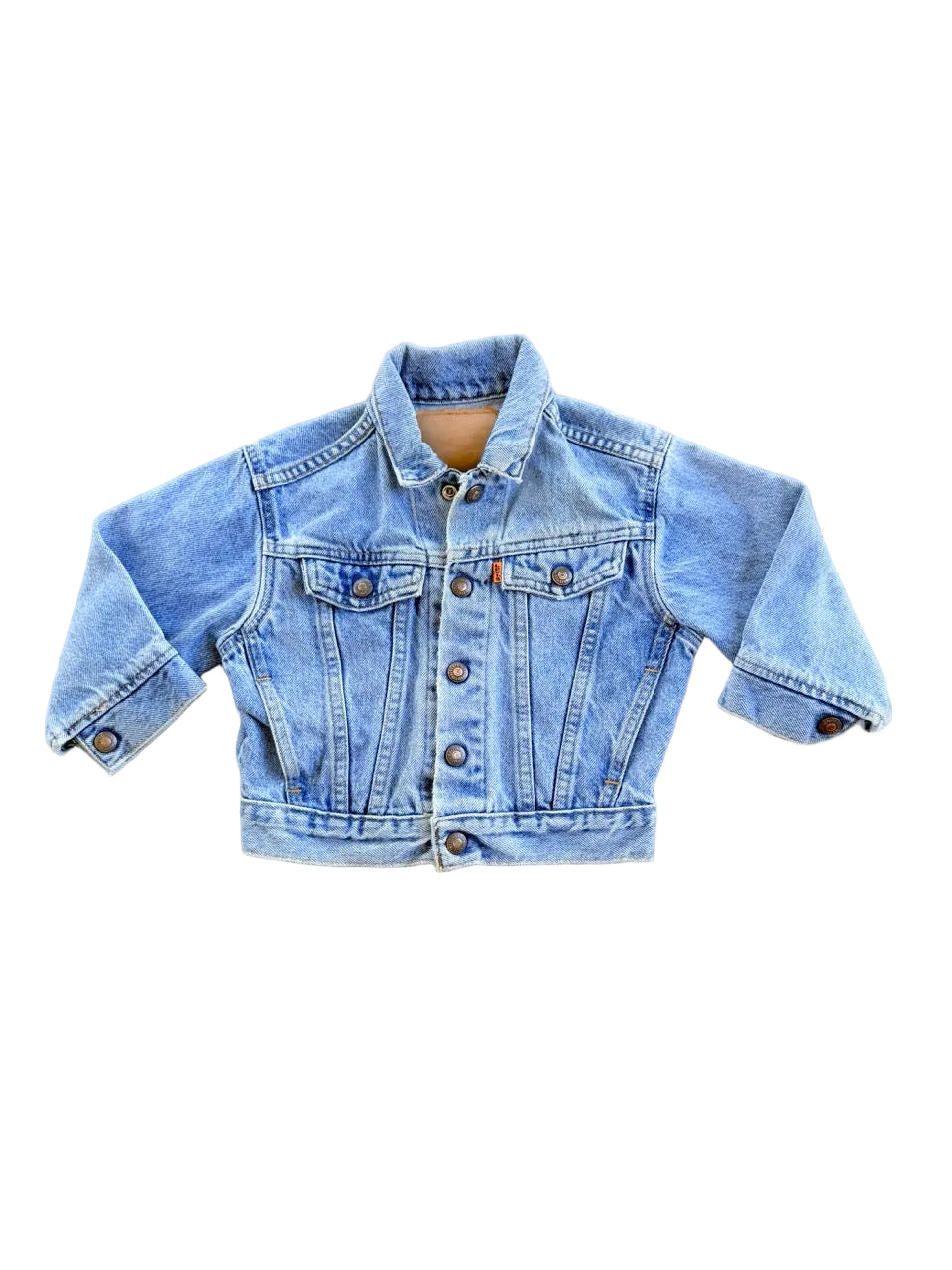 Vintage Levi's Orange Tab Kids Jacket | Size 4 | 1990s | Made in USA | Vintage Little Levis