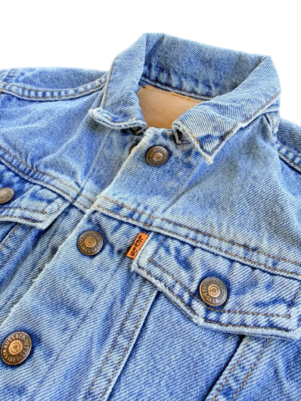 Vintage Levi's Orange Tab Kids Jacket | Size 4 | 1990s | Made in USA | Vintage Little Levis