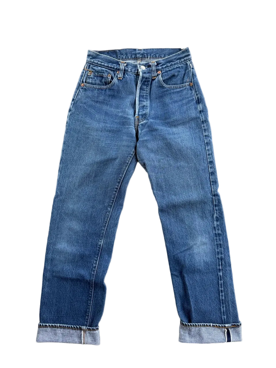 Vintage Levi's 501 Selvedge Denim Jeans | Redlines | W25 L29 | 1970s | Made in USA