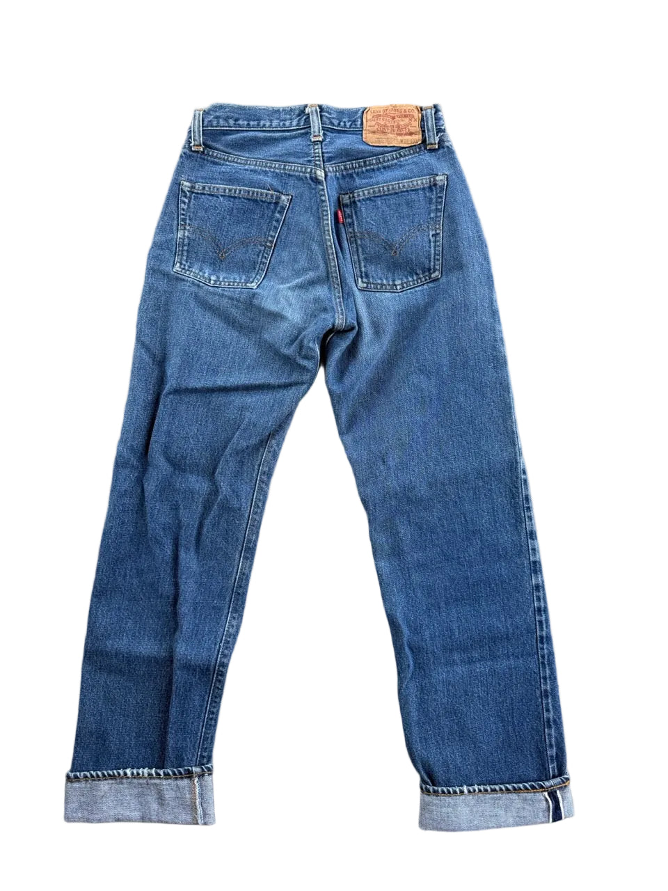 Vintage Levi's 501 Selvedge Denim Jeans | Redlines | W25 L29 | 1970s | Made in USA
