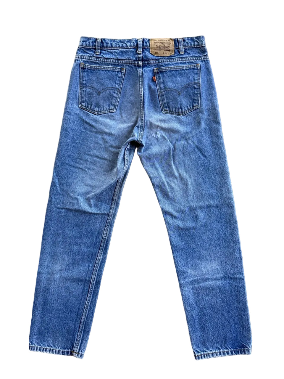 Vintage Levi's 505 Orange Tab Jeans 32x30 | 1990s | Made in USA