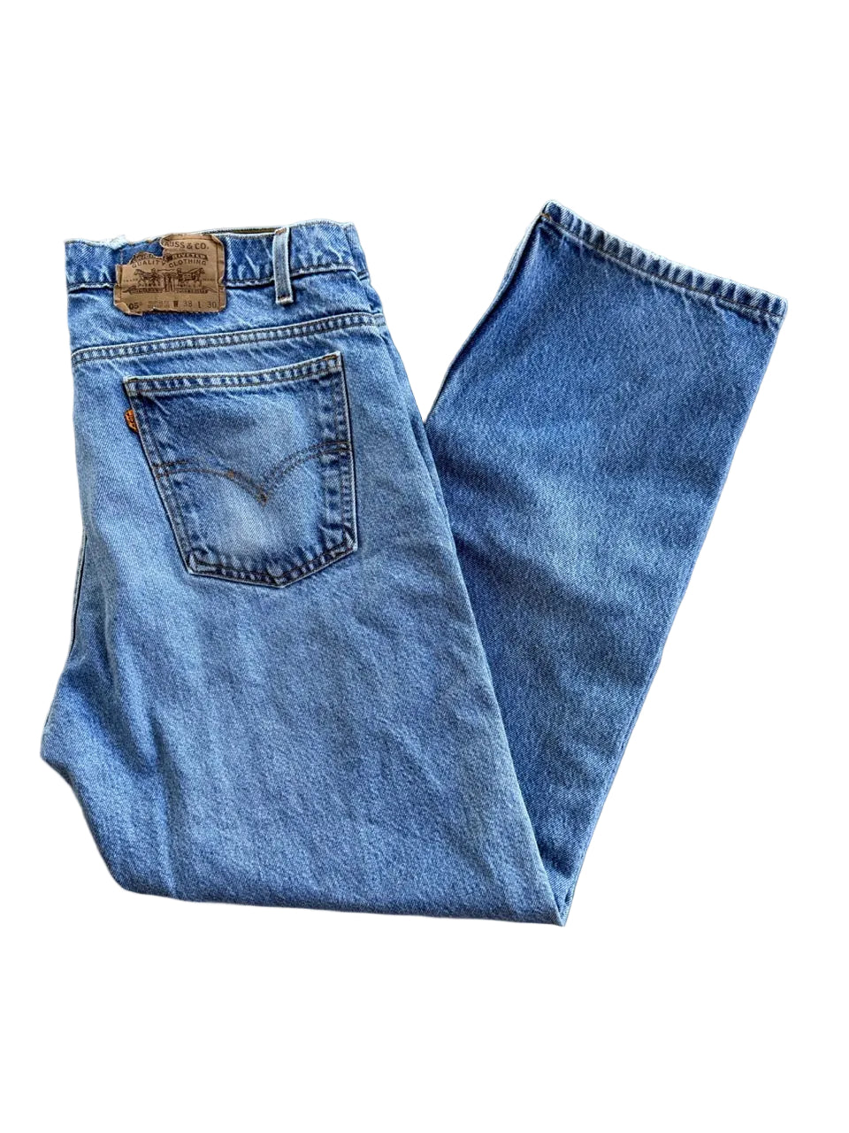 Vintage Levi's 505 Orange Tab Jeans 36x29 | 1995 | Made in USA