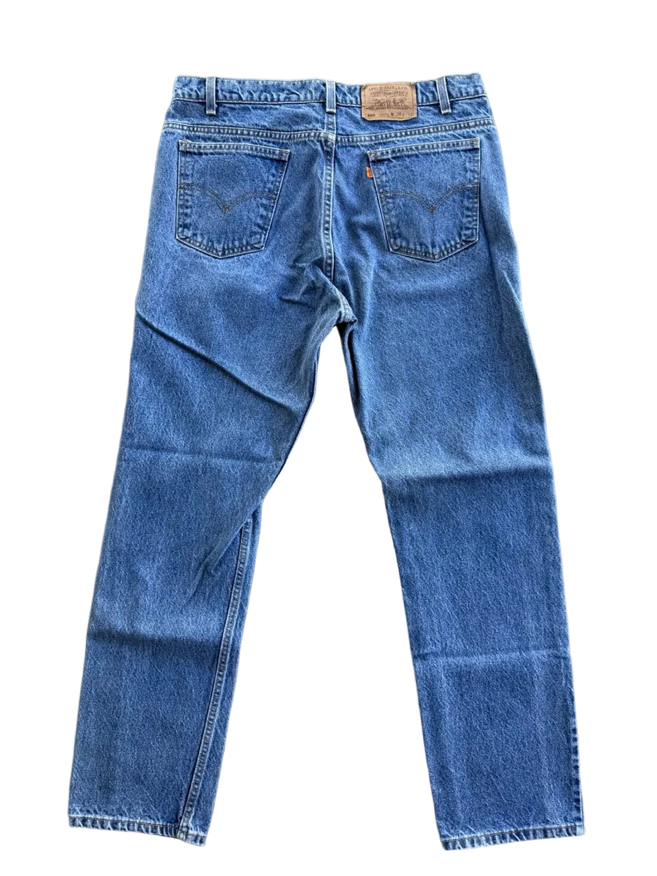 Vintage Levi's 505 Orange Tab Jeans 36x32 | 1995 | Made in USA