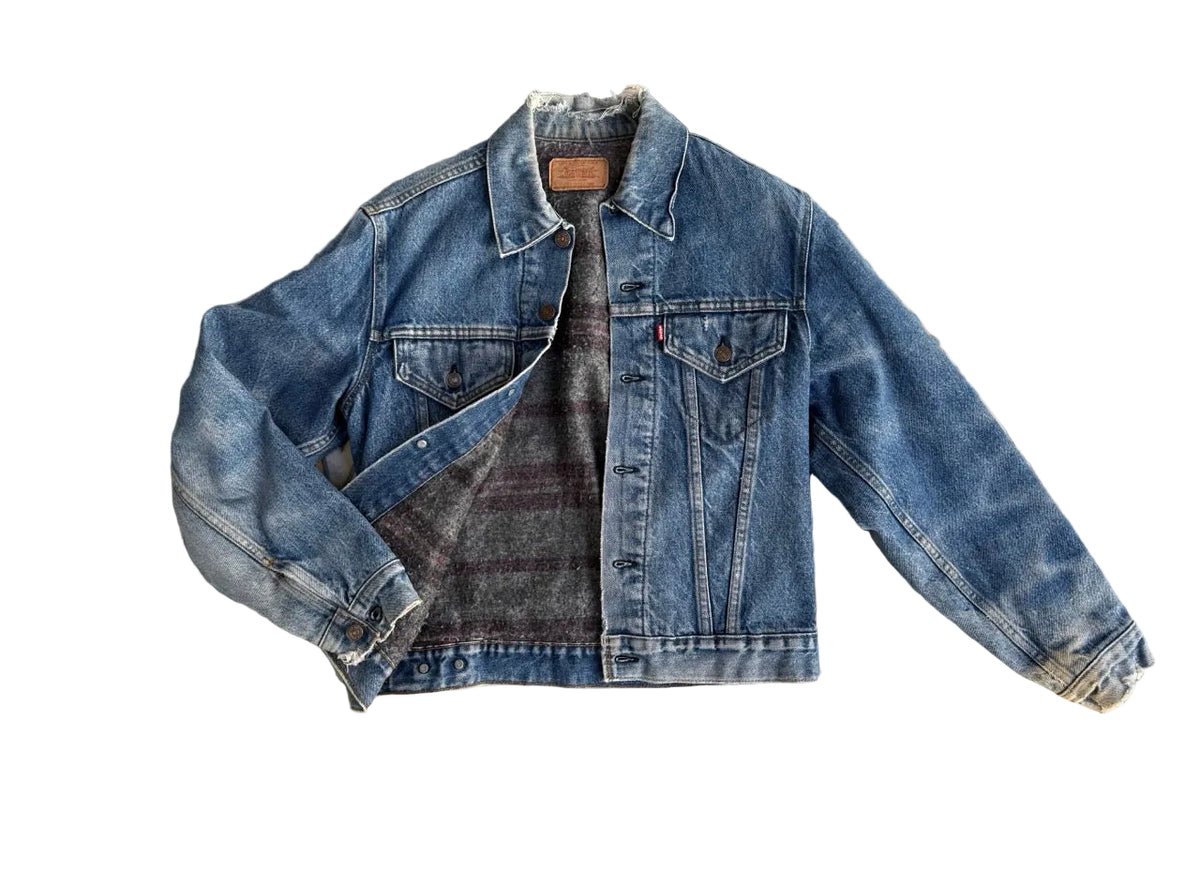 1970s Levi’s Type III Blanket-Lined Trucker Jacket – Made in USA