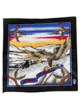 1980s Vintage Harley-Davidson "Spirit of Harley" Eagle Bandana | 22x22 | Made in USA